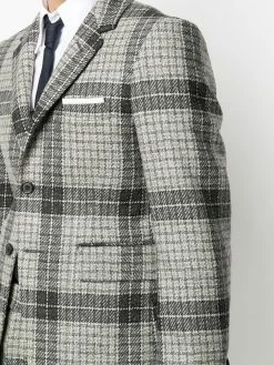 Thom Browne checked wool suit jacket