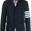 Thom Browne 4-Bar motif padded blazer