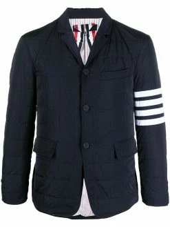 Thom Browne 4-Bar motif padded blazer