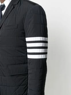 Thom Browne 4 Bar motif padded blazer down jackets of men 9 Thom Browne 4-Bar motif padded blazer