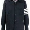 Thom Browne 4-Bar stripe padded shirt jacket