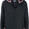 Thom Browne RWB-stripe hooded jacket