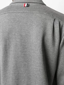 Thom Browne 4-Bar stripe cotton-jersey jacket