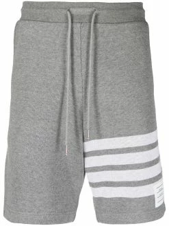 Thom Browne 4-Bar drawstring performance shorts
