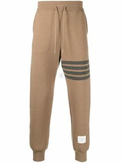Thom Browne 4-Bar drawstring track pants
