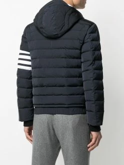 Thom Browne 4-Bar stripe padded jacket