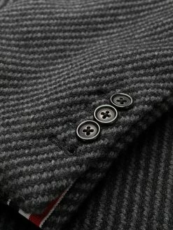 Thom Browne twill cashmere overcoat