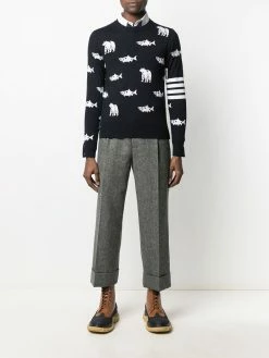Thom Browne fish bear jumper
