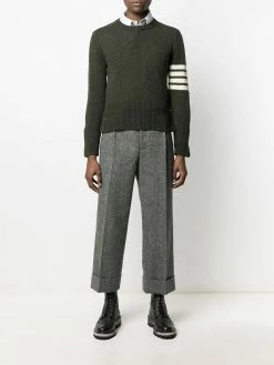 Thom Browne 4-Bar chunky-knit jumper