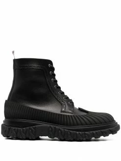 Thom Browne chunky leather ankle boots
