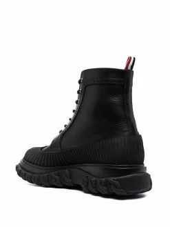 Thom Browne chunky leather ankle boots