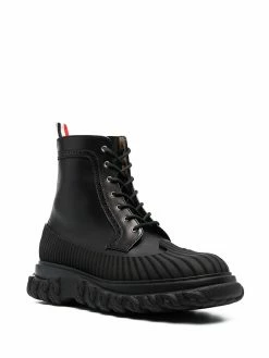 Thom Browne chunky leather ankle boots