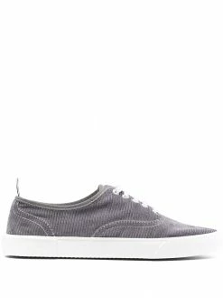 Thom Browne low-top corduroy sneakers