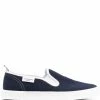 Thom Browne slip-on flat sneakers