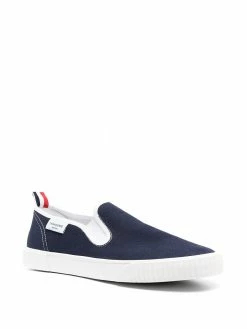 Thom Browne slip-on flat sneakers