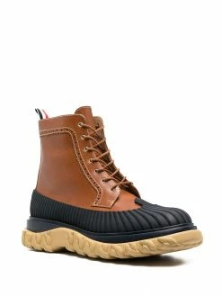 Thom Browne covered outsole wingtip boots