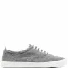 Thom Browne low-top flat sneakers