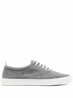 Thom Browne low-top flat sneakers