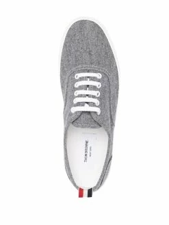 Thom Browne low-top flat sneakers