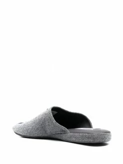 Thom Browne Striped felted slippers of men 6 Thom Browne striped felted slippers