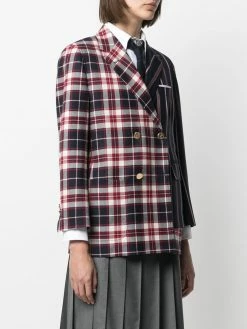 Thom Browne asymmetric panelled blazer