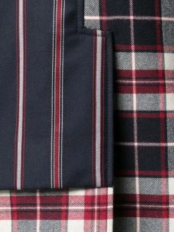 Thom Browne asymmetric panelled blazer