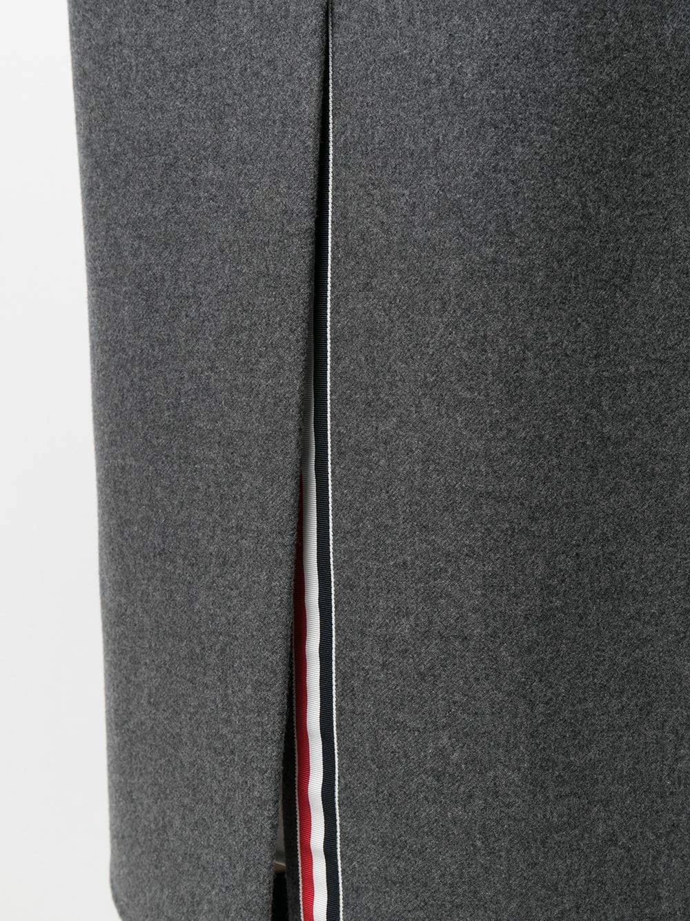 Thom Browne Notched lapel single breasted coat single breasted coats of women 5 Thom Browne notched-lapel single-breasted coat