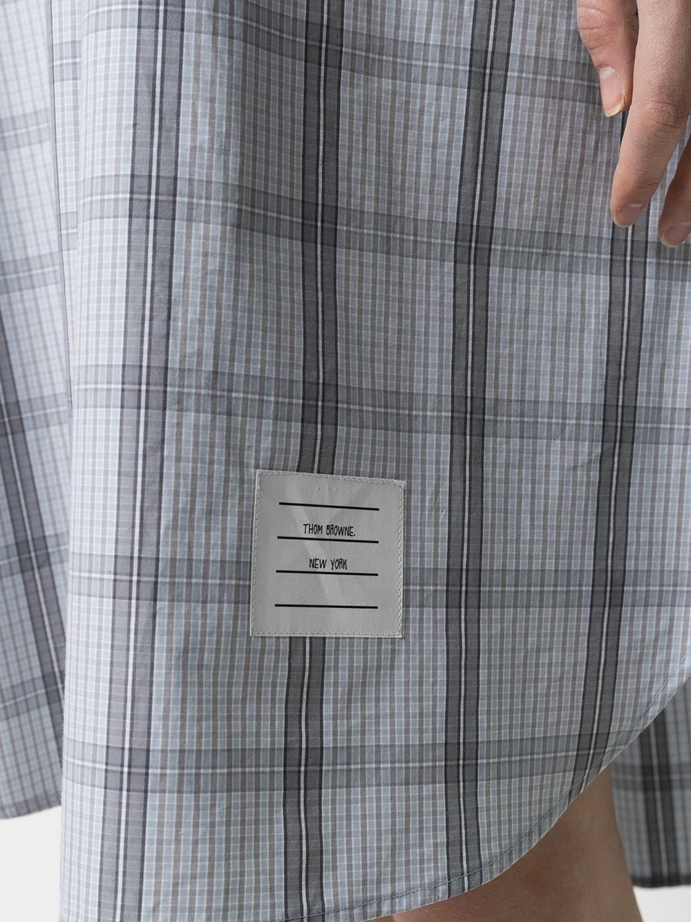 Thom Browne Check print shirt dress day dresses of women 5 Thom Browne check-print shirt dress