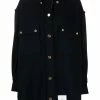 Thom Browne supersized tweed shirt