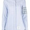 Thom Browne point collar button-down 4-Bar shirt