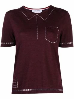 Thom Browne Trompe-l'œil short-sleeve T-shirt