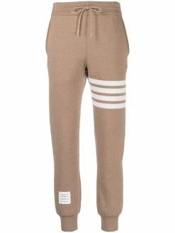 Thom Browne signature 4-Bar Stripe track pants