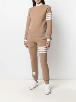 Thom Browne signature 4-Bar Stripe track pants