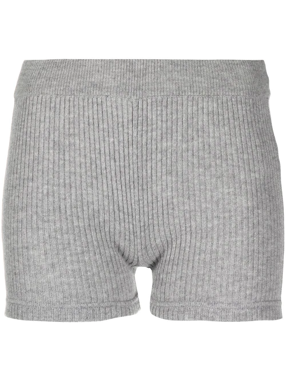 Thom Browne Ribbed knitted shorts panties of women 1 Thom Browne ribbed knitted shorts