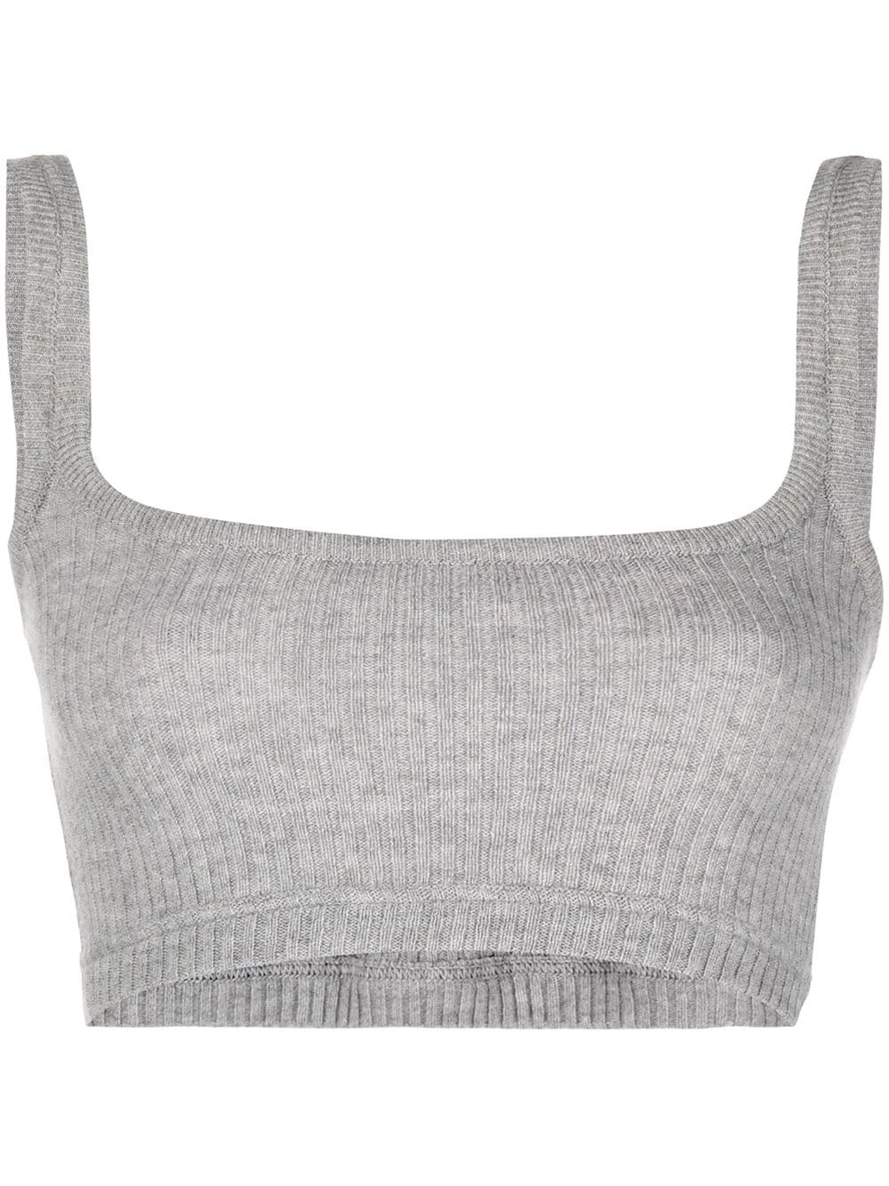 Thom Browne Ribbed knitted bralette bras of women 1 Thom Browne ribbed knitted bralette