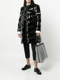 Thom Browne monogram-print tote bag