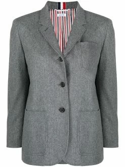 Thom Browne RWB-stripe single-breasted blazer