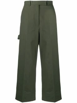 Thom Browne cropped cotton utility trousers