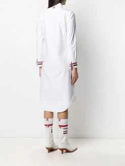 Thom Browne Button front tie detail shirt dress day dresses of women 10 Thom Browne button-front tie-detail shirt dress
