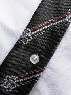 Thom Browne Button front tie detail shirt dress day dresses of women 12 Thom Browne button-front tie-detail shirt dress