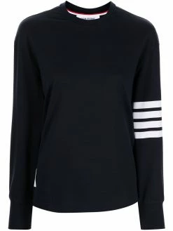 Thom Browne 4-Bar crew-neck sweatshirt