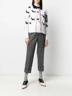 Thom Browne Hector intarsia-knit top