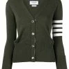 Thom Browne 4-Bar classic V-neck cardigan
