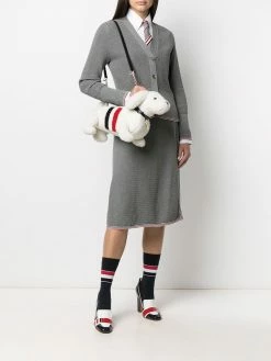 Thom Browne RWB stripe high-waisted skirt