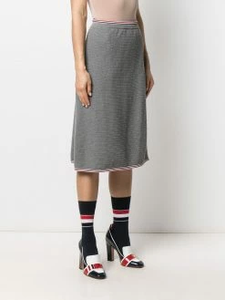 Thom Browne RWB stripe high-waisted skirt