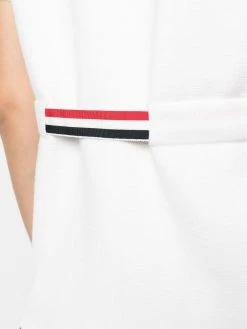 Thom Browne RWB belt oversized polo shirt polo tops of women 9 Thom Browne RWB-belt oversized polo shirt