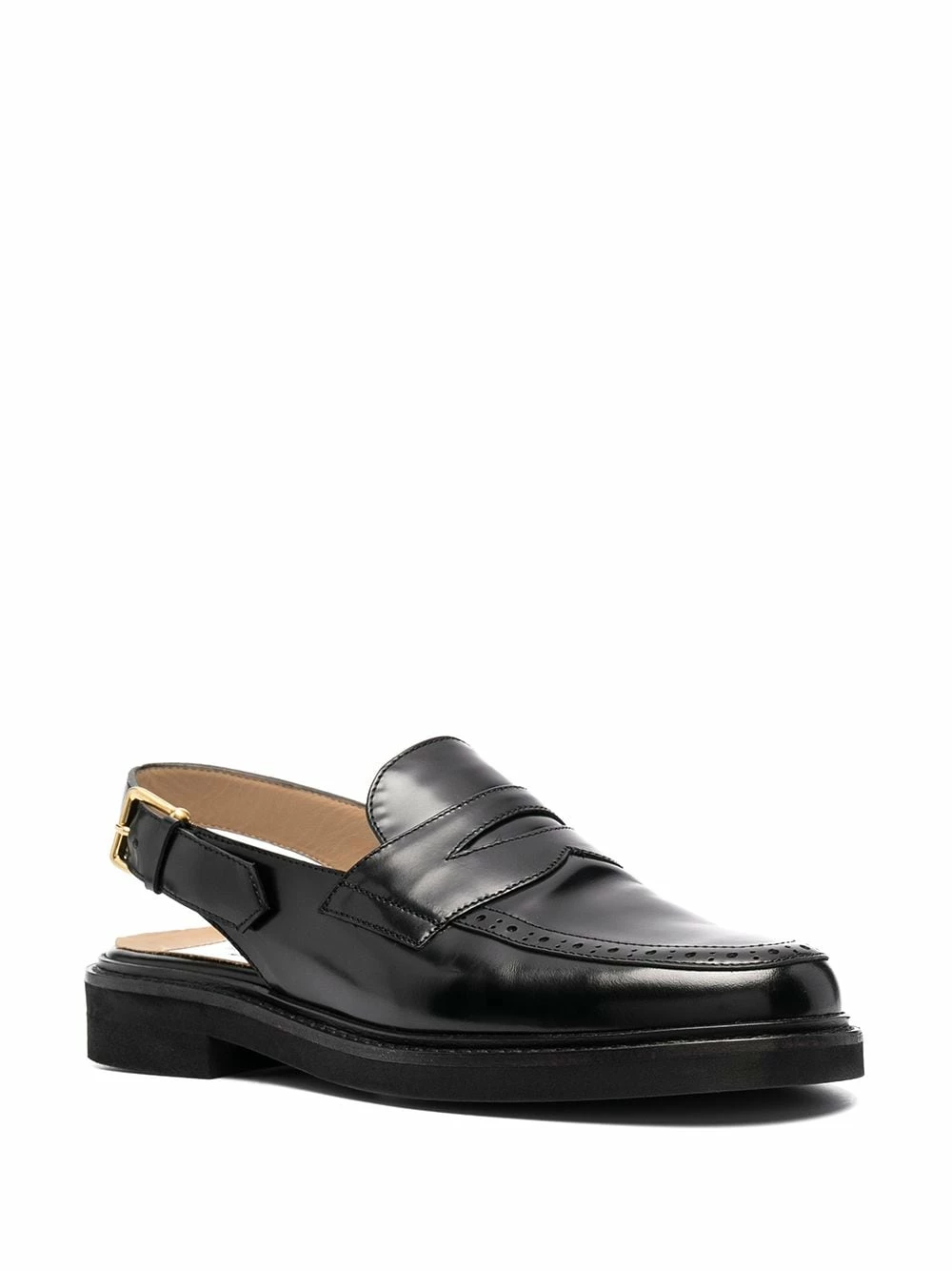 Thom Browne Slingback penny loafer loafers of women 2 Thom Browne slingback penny loafer