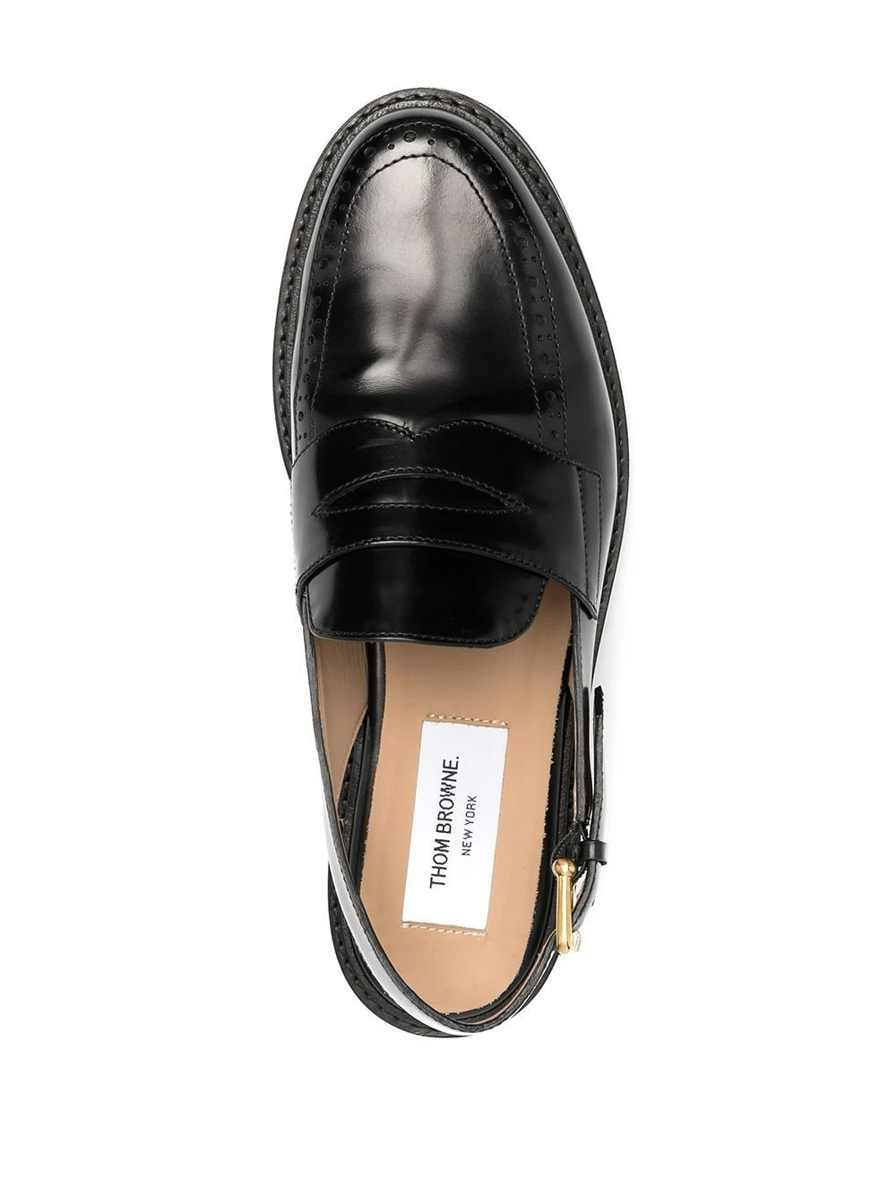 Thom Browne Slingback penny loafer loafers of women 4 Thom Browne slingback penny loafer