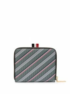Thom Browne RWB stripe compact wallet