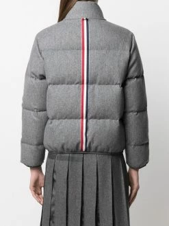 Thom Browne RWB-stripe reversible padded jacket